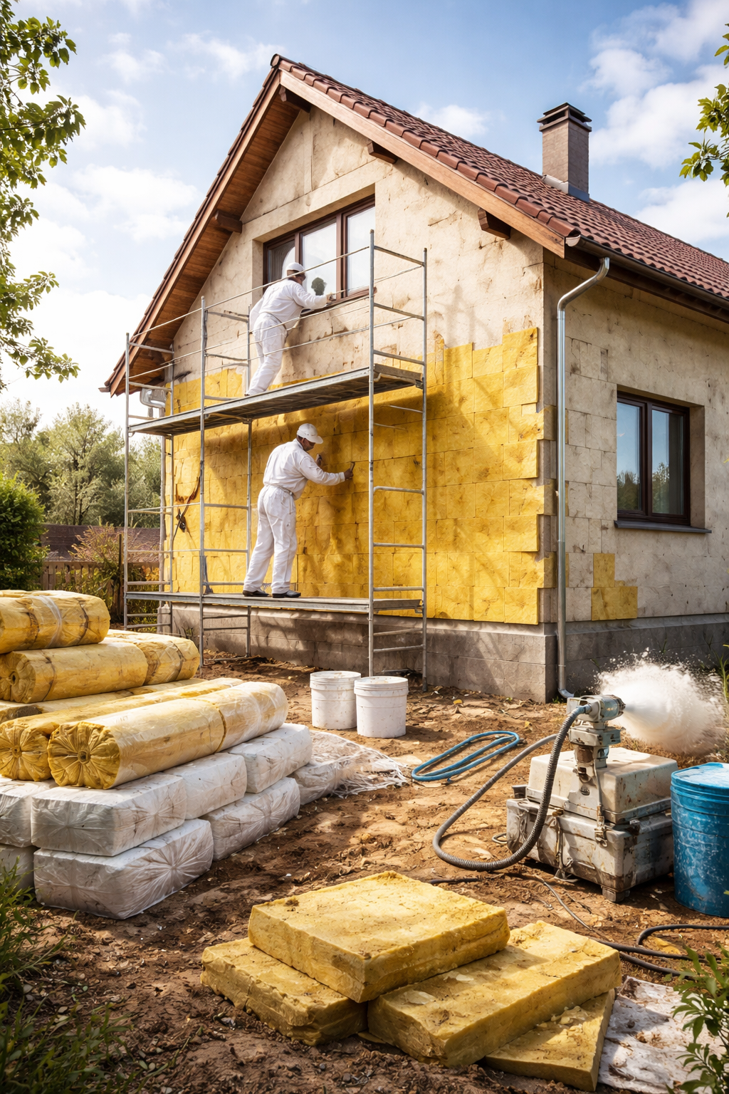 Профессиональное утепление домов в Темрюке — тепло, надежность, экономия