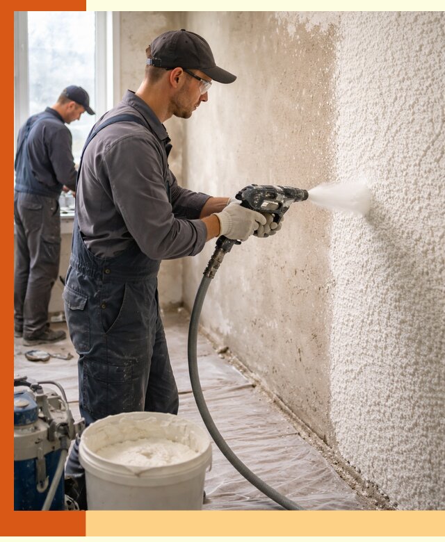 Утепление стен жидкой теплоизоляцией в Темрюке для квартир и домов