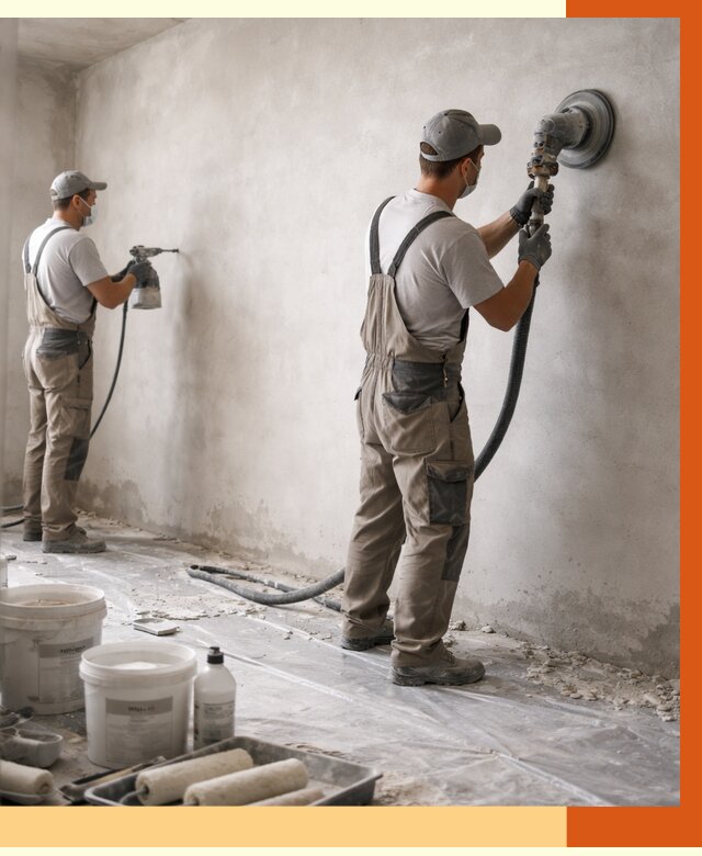 Подготовка поверхности под напыление в Темрюке от 1235 руб. — ТепломастерТмр