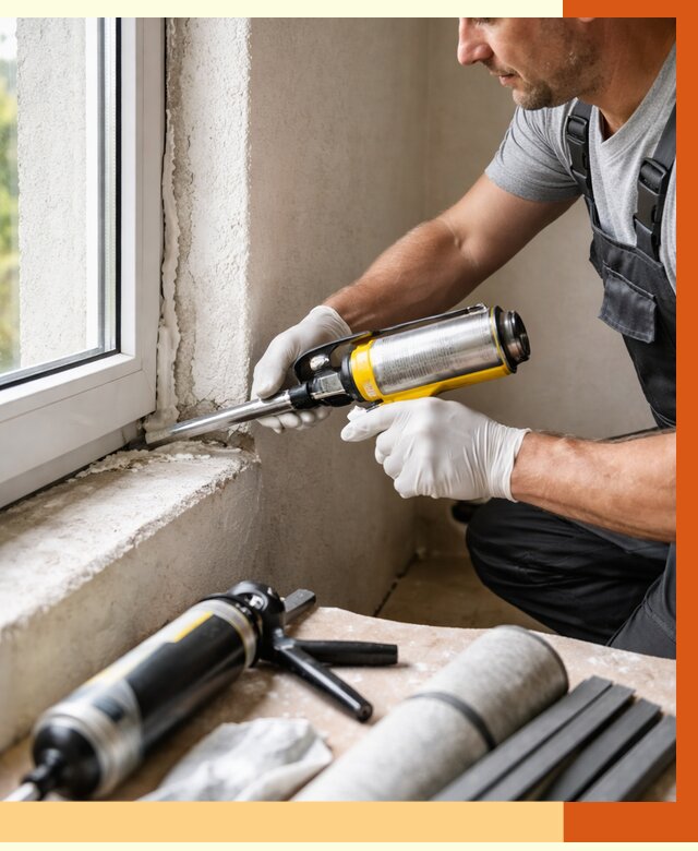 Герметизация стыков и примыканий в Темрюке от 1235 руб. под ключ | ТепломастерТмр